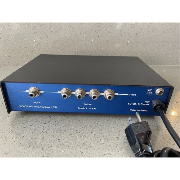Vidicraft Proc Amp Video Luminance Gain Phase Control Processing Amplifier READ - Picture 5 of 9